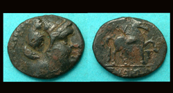 Aeolis, Kyme, Amazon with Artemis Countermark!